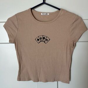 Reformation Muse Baby Cowgirl Tee Size Small